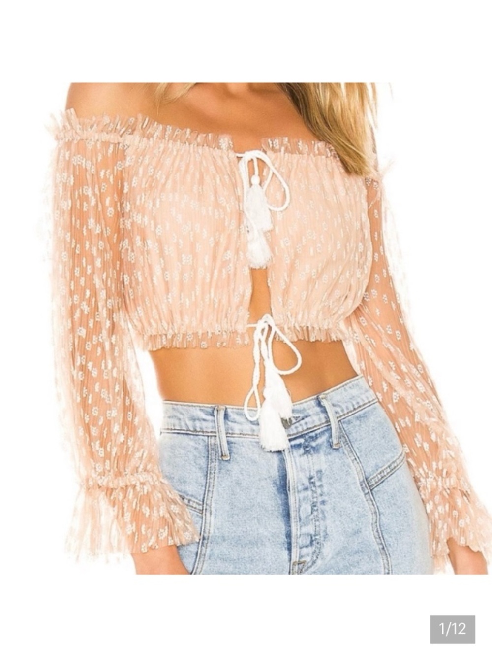 Majorelle Sangria Crop Top M NEW